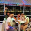 cena con show por la bahia de cartagena