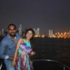 cena romantica en barco