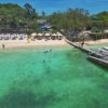 Pasadía en la playa en las islas del rosario en cartagena